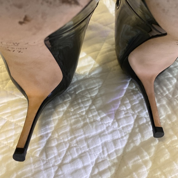 Jimmy Choo “Sage” double ankle strap patent leather pump 37.5 - Picture 14 of 15